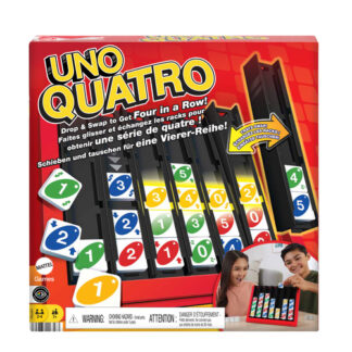 Set carte da gioco Carte gioco Mattel HPF82 UNO Quattro (ord.min.1.00 unità)