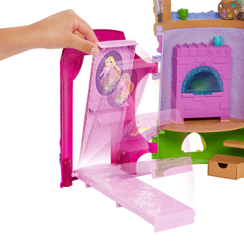 Set bambola Set bambola Mattel HLW30 DISNEY PRINCESS Rapunzel con Torre (ord.min.1.00 unità)
