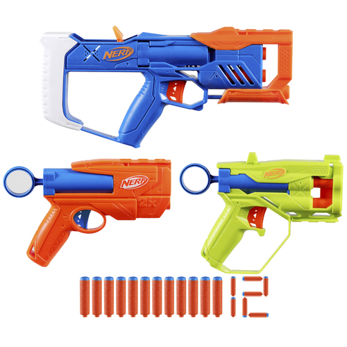 Pistola blaster Pistola blaster Hasbro F9840EU4 NERF NSeries Triple Action Pack 12cp (ord.min.1.00 unità)