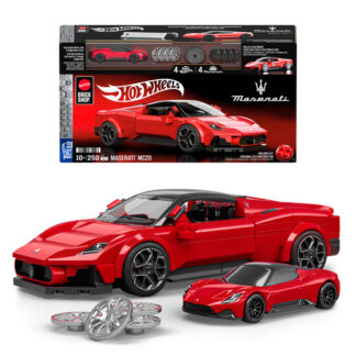 Costruzioni Costruzioni Mattel JFR90 BRICK SHOP HOT WHEELS SPEED Maserati MC20 1:3 (ord.min.1.00 unità)