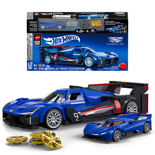 Costruzioni Costruzioni Mattel JFR89 BRICK SHOP HOT WHEELS SPEED Cadillac Project (ord.min.1.00 unità)