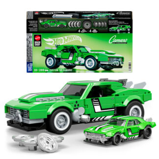 Costruzioni Costruzioni Mattel JFT16 BRICK SHOP HOT WHEELS SPEED Custom ’68 Camaro (ord.min.1.00 unità)