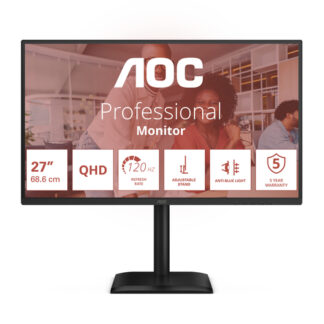 Monitor Monitor Aoc Q27E4U PROFESSIONAL Black (ord.min.1.00 unità)