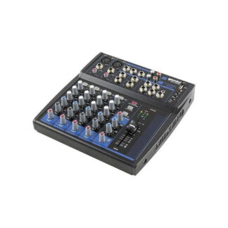 Mixer disc jockey Mixer disc jockey Gemini GEM 08USB PROFESSIONAL Black (ord.min.1.00 unità)