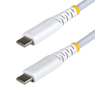 Cavo USB C Cavo USB C Startech.Com USB2CC2MNCBRWH 60W White (ord.min.1.00 unità)