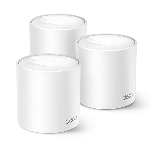 Set mesh Wi Fi Set mesh Tp Link DECO X10 3 Pack AX1500 White (ord.min.1.00 unità)