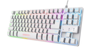 Tastiera computer Tastiera computer Trust 25895 GXT 833W Thado TKL White (ord.min.1.00 unità)