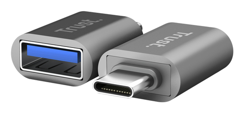 Adattatore computer Adattatore computer Trust 26221 Calyx USB C to USB A Grey (ord.min.1.00 unità)