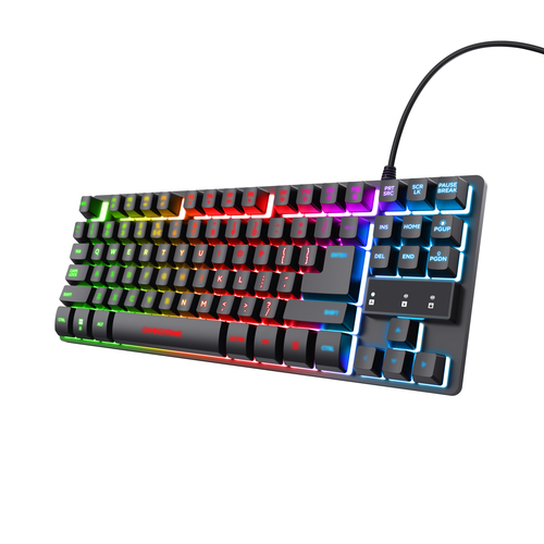 Tastiera computer Tastiera computer Trust 25887 GXT 833 Thado TKL Black (ord.min.1.00 unità)