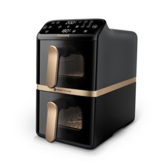 Friggitrice ad aria Friggitrice ad aria Philips NA462 70 SERIE 4000 Airfryer Black e Gold (ord.min.1.00 unità)