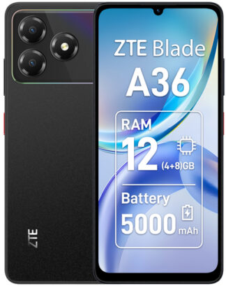 Smartphone Smartphone Zte BLDA36M464BLK BLADE A36 Black (ord.min.1.00 unità)