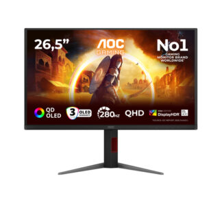 Monitor Monitor Aoc Q27G4ZD Black e Red (ord.min.1.00 unità)