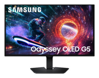 Monitor Samsung LS27FG502SUXEN ODYSSEY OLED G5 Black Monitor (ord.min.1.00unità)