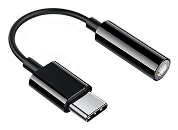 Adattatore audio Adattatore audio Hamlet HHEADA DC USB C a Mini Jack 3,5mm Black (ord.min.1.00 unità)