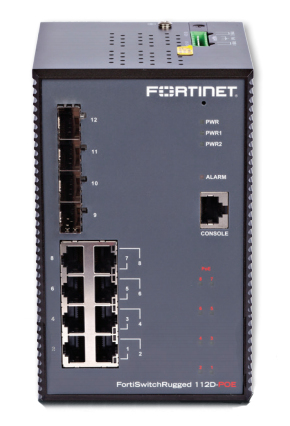 Switch di rete Switch di rete Fortinet FSR 112D POE FORTISWITCH RUGGED Gray (ord.min.1.00 unità)