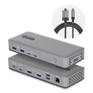 Hub multiporta HUB Startech.Com 196UE USBC DOCK Docking Station USB C Dual Monitor Gr (ord.min.1.00 unità)