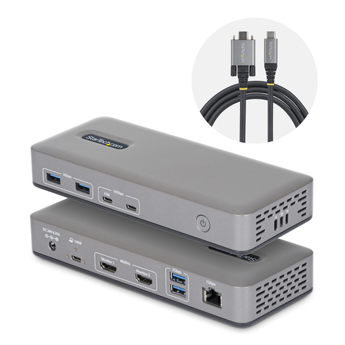 Hub multiporta HUB Startech.Com 196UE USBC DOCK Docking Station USB C Dual Monitor Gr (ord.min.1.00 unità)