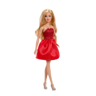 Bambola Bambola Mattel JGD25 BARBIE Ruby Red Doll 80th anniversary (ord.min.1.00 unità)