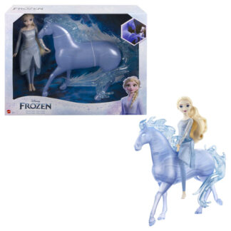 Set bambola Set bambola Mattel HLW58 DISNEY FROZEN Elsa con Nokk (ord.min.1.00 unità)