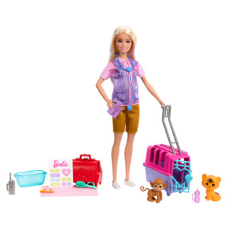 Bambola Bambola Mattel HRG50 BARBIE Veterinaria con trasportino (ord.min.1.00 unità)