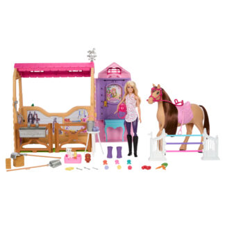 Set bambola Set bambola Mattel HXJ44 BARBIE Ranch dei Sogni con Chase (ord.min.1.00 unità)