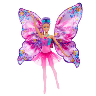 Bambola Bambola Mattel HXJ10 BARBIE Ballerina Ali di Farfalla (ord.min.1.00 unità)