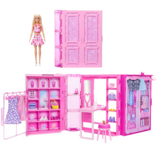Set bambola Set bambola Mattel HXD58 BARBIE Armadio dei Sogni con accessori (ord.min.1.00 unità)