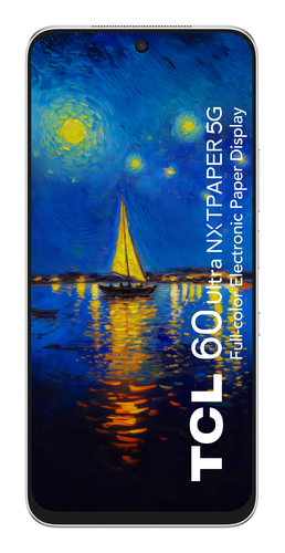 Smartphone Tcl 951K1 2BLCA112 60 ULTRA NXTPAPER Lunar white Smartphone (ord.min.1.00unità)