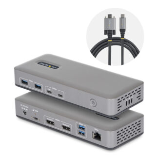 Hub multiporta HUB Startech.Com 201UE USBC DOCK USB C Dual Monitor Grey (ord.min.1.00 unità)