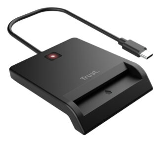 Lettore smart card Lettore smart card Trust 26253 PRIMO USB C e USB A Black (ord.min.1.00 unità)