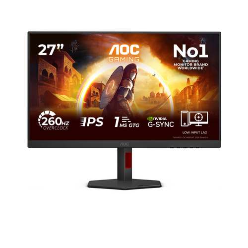 Monitor Monitor Aoc 27G4ZR Black (ord.min.1.00 unità)
