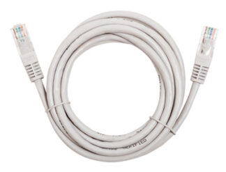 Cavo di rete Cavo di rete Hamlet HCBL100 CT6AC Patch Cable White (ord.min.1.00 unità)