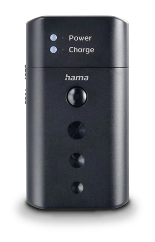 Caricabatterie Hama 00081390 Delta Travel Black Caricabatterie (ord.min.1.00unità)