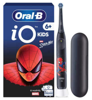 Spazzolino elettrico Spazzolino elettrico Oral B 1248615 IO SERIES Kids Spiderman Black (ord.min.1.00 unità)