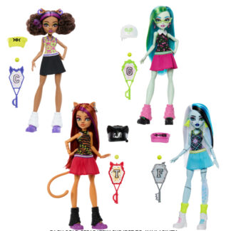 Bambola Bambola Mattel HYV64 MONSTER HIGH Buried Secrets Cozy Creepover Assort (ord.min.1.00 unità)