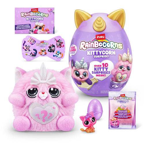 Peluche Peluche Zuru ZUR9279 RAINBOCORNS Gattino Kittycorn Surprise Assortito (ord.min.1.00 unità)