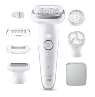 Epilatore Epilatore Braun SES9 061 SILK EPIL 9 White e Silver (ord.min.1.00 unità)