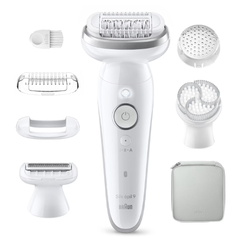 Epilatore Epilatore Braun SES9 061 SILK EPIL 9 White e Silver (ord.min.1.00 unità)