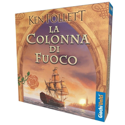 Gioco di società Gioco Giochi uniti GNT203540 Ken Follet La colonna di fuoco (ord.min.1.00 unità)
