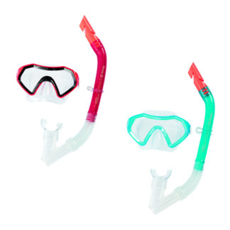 Maschera e boccaglio Maschera e boccaglio Bestway 24025 5 Set Sparkling Assortito (ord.min.1.00 unità)