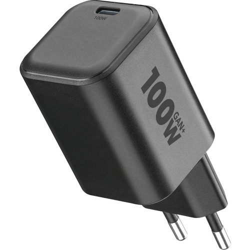 Caricabatterie USB Caricabatterie Cellular Line ACHKITGAN100WLAPK 100W GaN+ Kit Black (ord.min.1.00 unità)