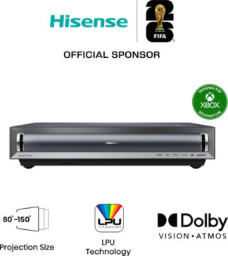 Videoproiettore Videoproiettore Hisense 20014749 SERIE PX3 Laser Cinema Black e Gray (ord.min.1.00 unità)