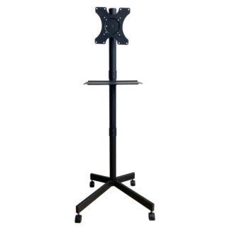 Supporto monitor TV pavimento Supporto monitor TV pavimento Techly ICA TR201 Trolley Black (ord.min.1.00 unità)
