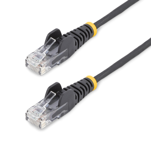 Cavo di rete Cavo di rete Startech.Com N6PAT5MBKS Patch Cable Black (ord.min.1.00 unità)