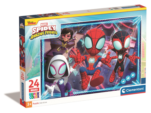 Puzzle Puzzle Clementoni 87794-81343 Maxi Super Color Assortito (ord.min.1.00 unità)