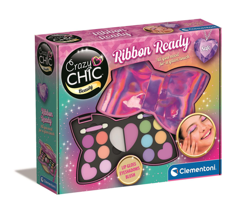 Set trucchi giocattolo Set trucchi giocattolo Clementoni 18262 CRAZY CHIC Trousse Fiocco con (ord.min.1.00 unità)