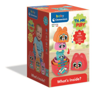 Prime attività Gioco prima infanzia Clementoni 17606 BABY What's Inside Matrioska 2 i (ord.min.1.00 unità)