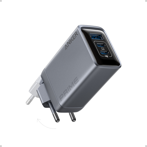 Caricabatterie USB Caricabatterie Anker A2688341 PRIME Charger GaN 100W Black e Gray (ord.min.1.00 unità)