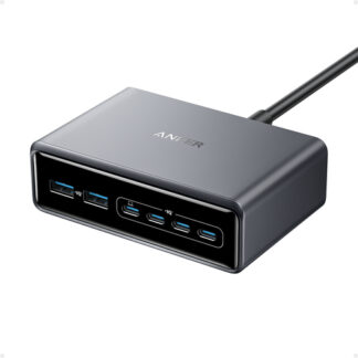 Caricabatterie USB Caricabatterie Anker A2683341 PRIME Charger GaN 200W Gray e Black (ord.min.1.00 unità)