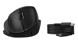 Mouse Mouse Hp BH0Z5AA Tilt Ergonomic 725M Black (ord.min.1.00 unità)